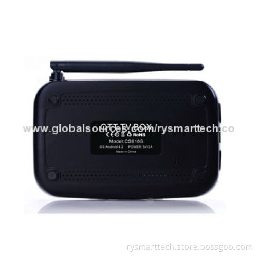 Allwinner A31 Quad-core Android 4.2.2 2G RAM 16G NAND Flash XBMC Android TV Tuner Box, CS918S